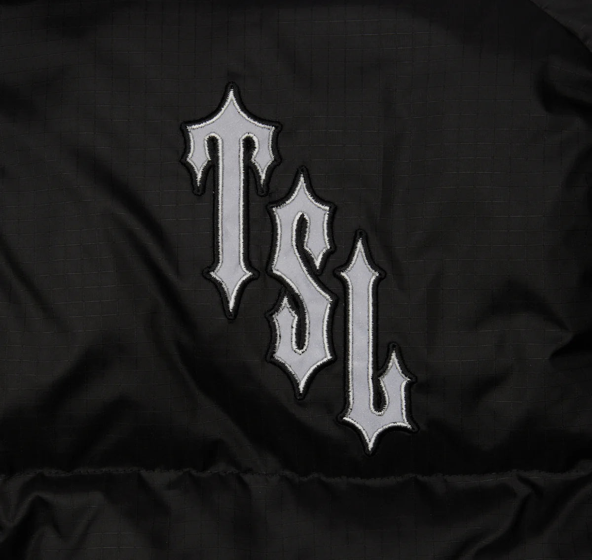 Trapstar Shooters Hooded Puffer - Black/Reflective