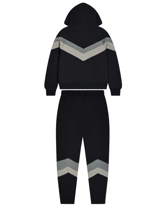 Trapstar V Stripe Tracksuit - Black