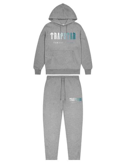 Trapstar Decoded Print Tracksuit - Grey/Blue