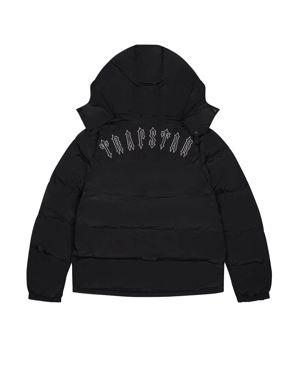 Trapstar Irongate Detachable Hooded Puffer Jacket - Black