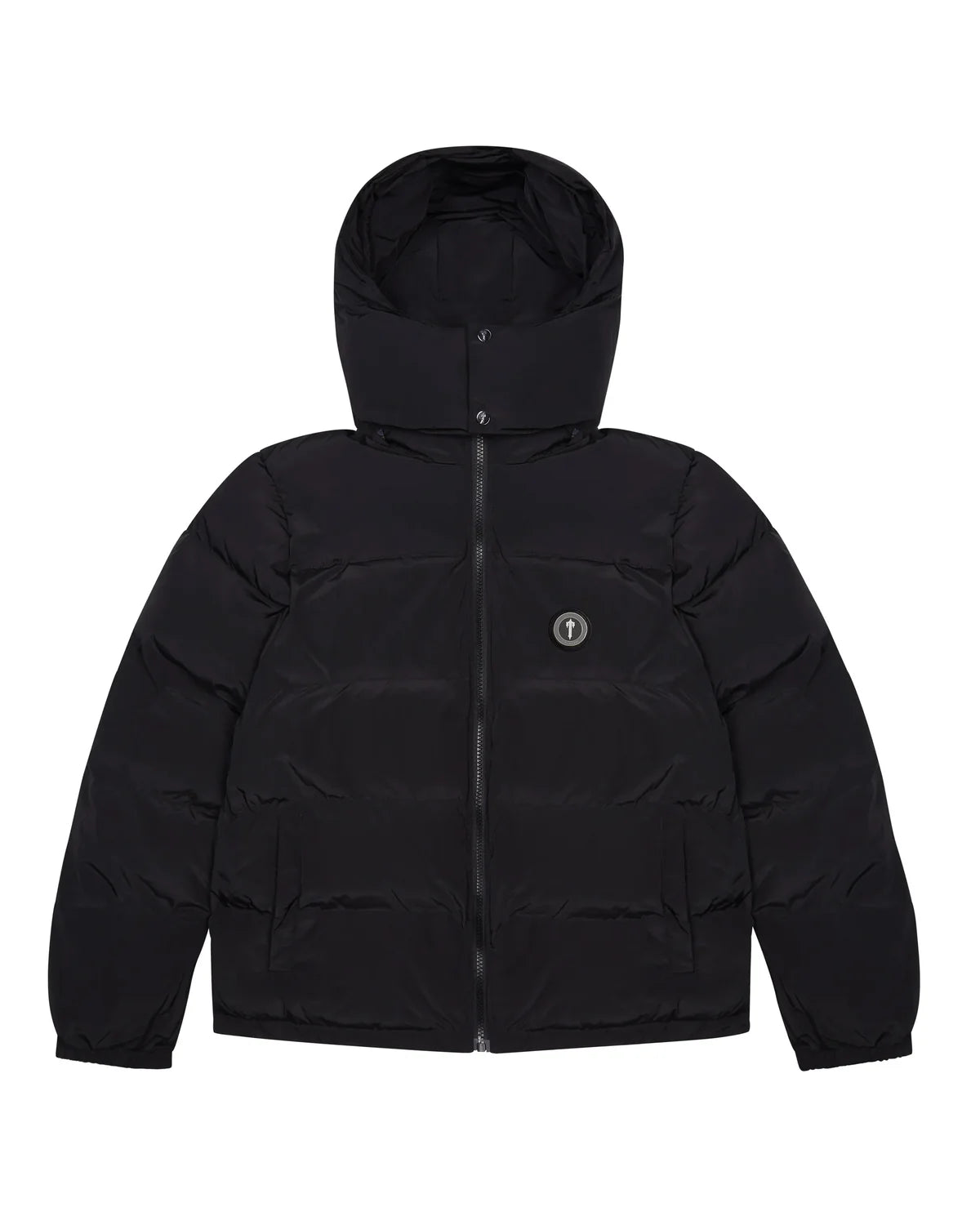 Trapstar Irongate Detachable Hooded Puffer Jacket - Black