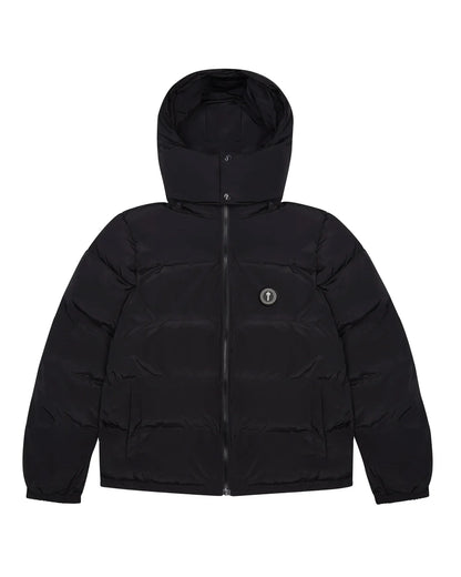 Trapstar Irongate Detachable Hooded Puffer Jacket - Black