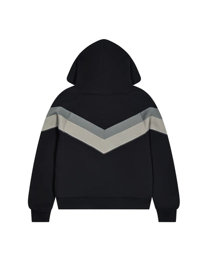 Trapstar V Stripe Tracksuit - Black