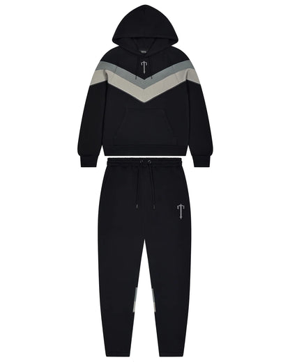 Trapstar V Stripe Tracksuit - Black
