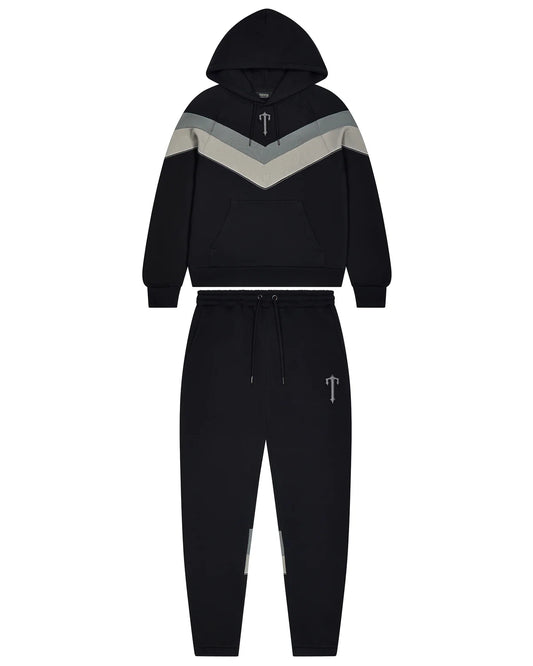 Trapstar V Stripe Tracksuit - Black