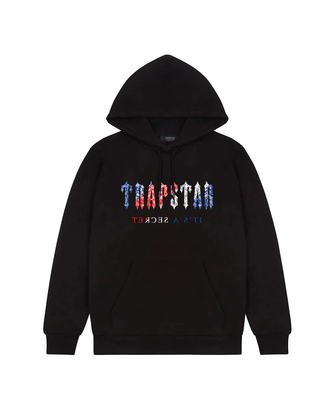 Trapstar Decoded Paisley Revolution Hoodie - Black