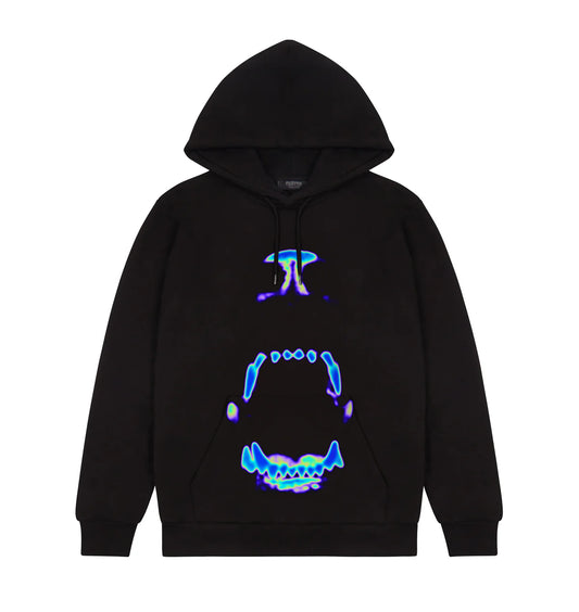 Trapstar Lucid Beast Hoodie - Black