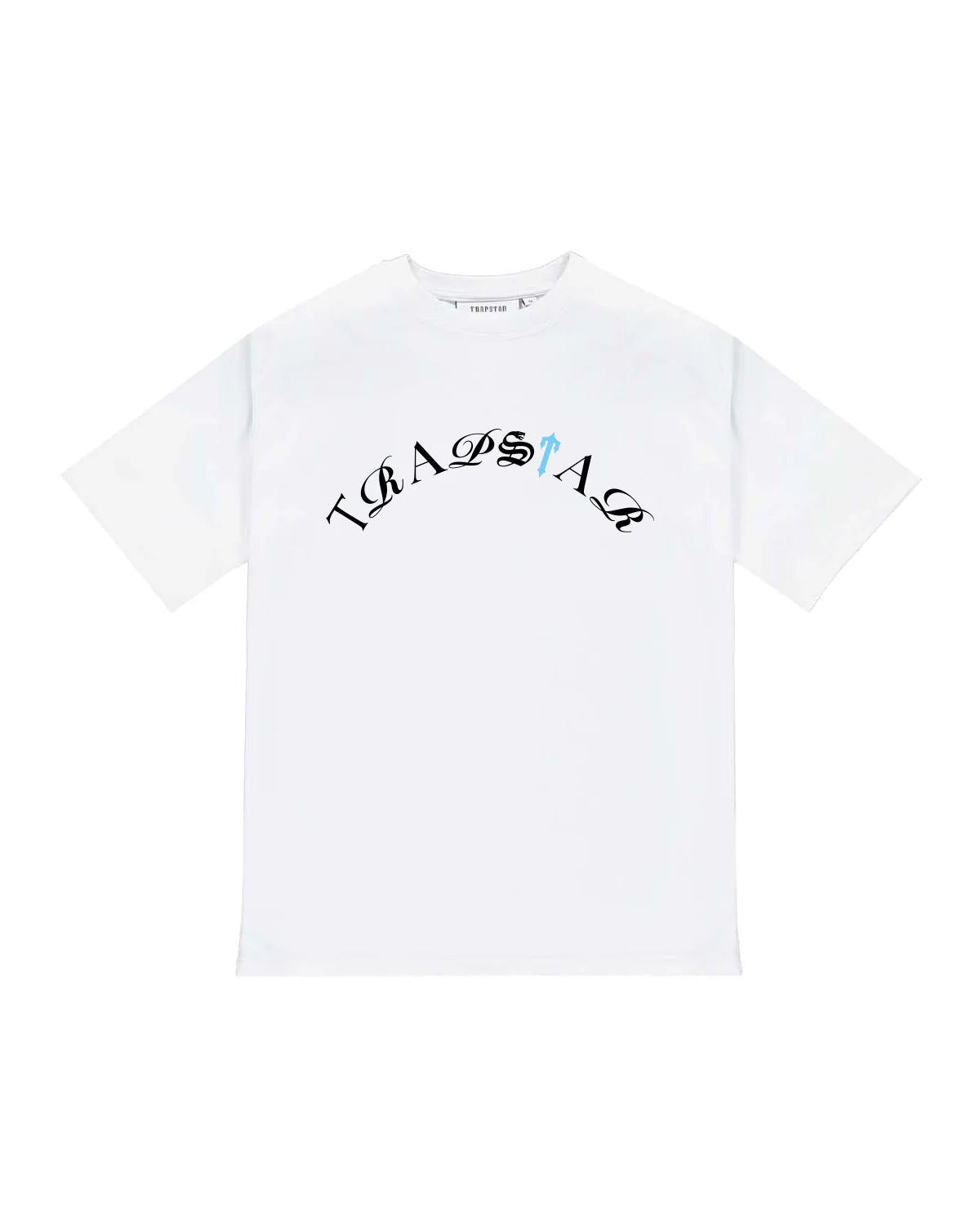 Trapstar Script Tee - White/Teal